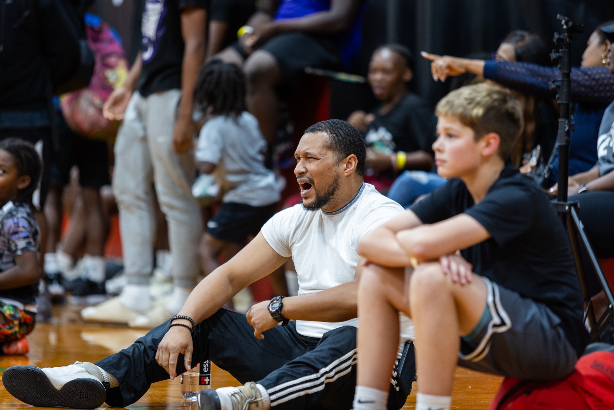 Photo from the One For All 3-on-3 Basketball Tournament
